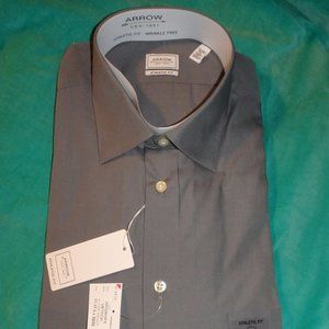 Arrow Athletic Fit Meteor Dress Shirt XL